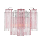 Crystorama ADD-302 Addis 2-lt 15" Wall Sconce - Polished Chrome