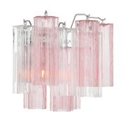 Crystorama ADD-302 Addis 2-lt 15" Wall Sconce - Polished Chrome