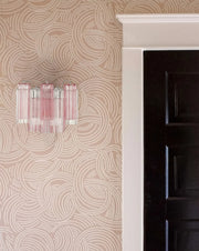 Crystorama ADD-302 Addis 2-lt 15" Wall Sconce - Polished Chrome