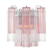 Crystorama ADD-303 Addis 2-lt 15" Wall Sconce - Polished Chrome/Spring