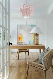 Crystorama ADD-306 Addis 6-lt 20" Chandelier - Polished Chrome