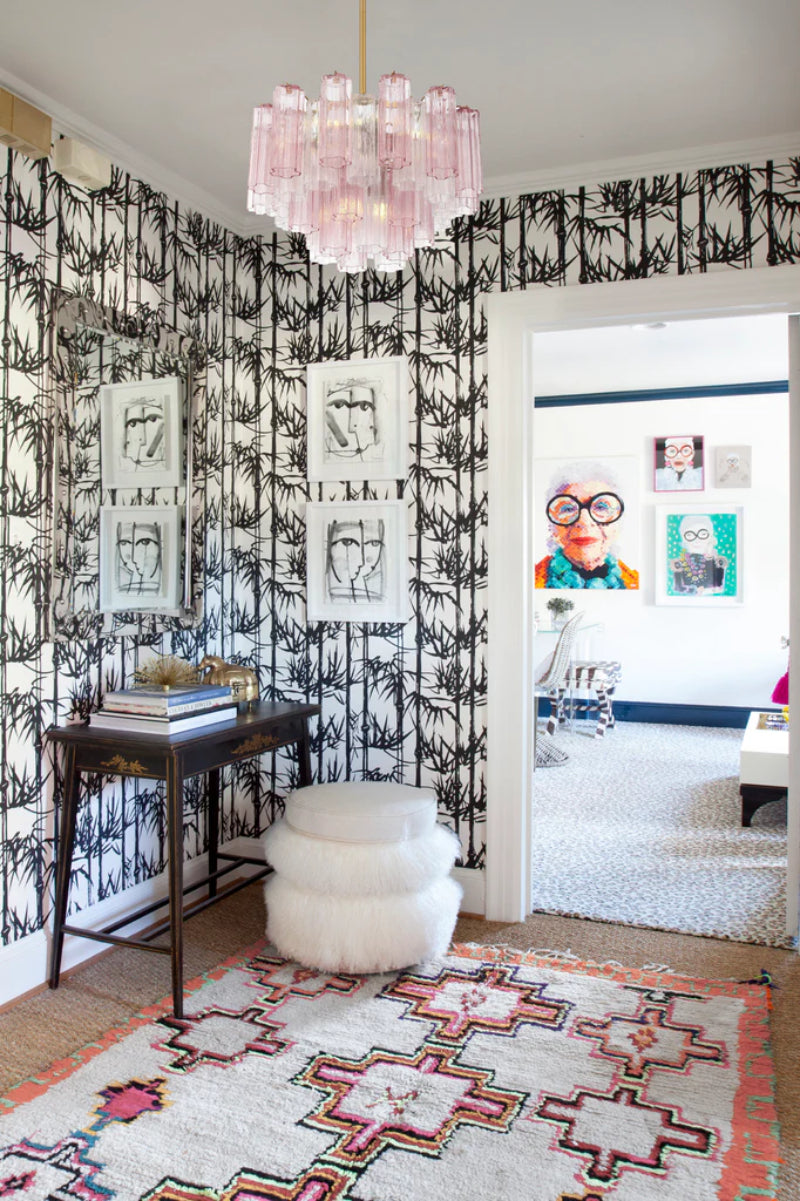 Crystorama ADD-308 Addis 9-lt 22" Chandelier - Aged Brass/Spring