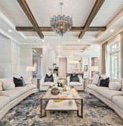 Crystorama ADD-312 Addis 12-lt 27" Chandelier - Polished Chrome