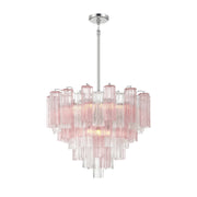 Crystorama ADD-312 Addis 12-lt 27" Chandelier - Polished Chrome
