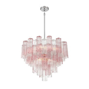 Crystorama ADD-312 Addis 12-lt 27" Chandelier - Polished Chrome