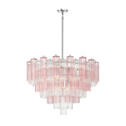 Crystorama ADD-316 Addis 16-lt 32" Chandelier - Polished Chrome/Spring
