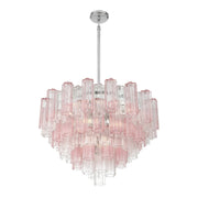 Crystorama ADD-316 Addis 16-lt 32" Chandelier - Polished Chrome/Spring