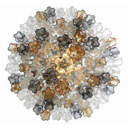 Crystorama ADD-319 Addis 20-lt 32" Chandelier - Polished Chrome/Autumn