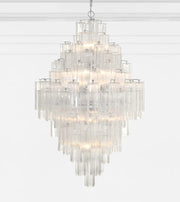 Crystorama ADD-319 Addis 20-lt 32" Chandelier - Polished Chrome/Clear