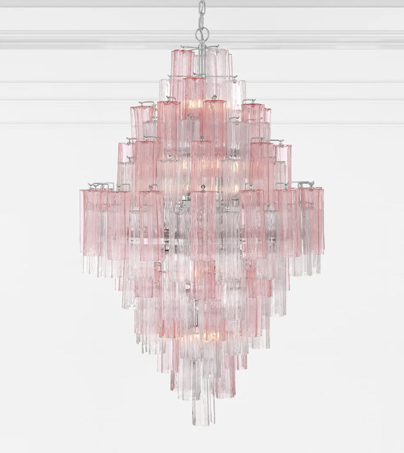 Crystorama ADD-319 Addis 20-lt 32" Chandelier - Polished Chrome/Spring