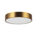 Alora Mood FM554011 Adelaide 1-lt 11" LED Flush Mount 5CCT Selectable - Aged Gold
