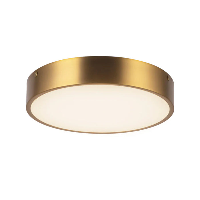 Alora Mood FM554011 Adelaide 1-lt 11" LED Flush Mount 5CCT Selectable - Aged Gold