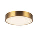 Alora Mood FM554011 Adelaide 1-lt 11" LED Flush Mount 5CCT Selectable - Aged Gold