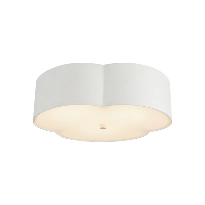 Alora Mood FM566314 Adella 3-lt 14" Flush Mount - Antique White