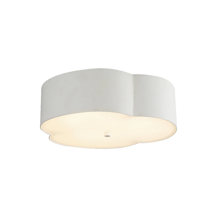 Alora Mood FM566314 Adella 3-lt 14" Flush Mount - Antique White