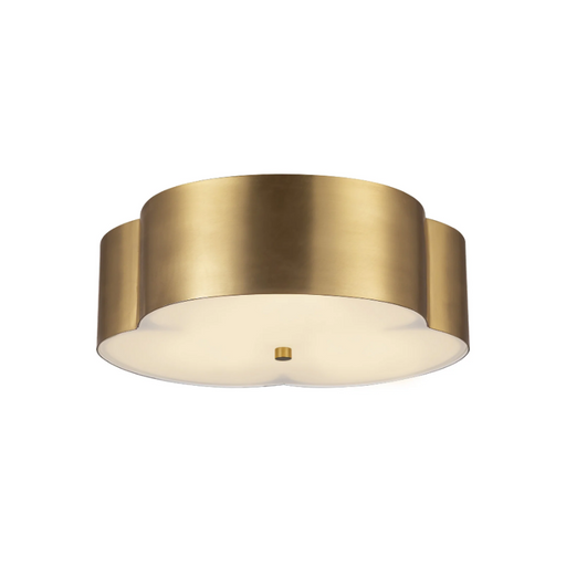 Alora Mood FM566314 Adella 3-lt 14" Flush Mount - Brushed Gold