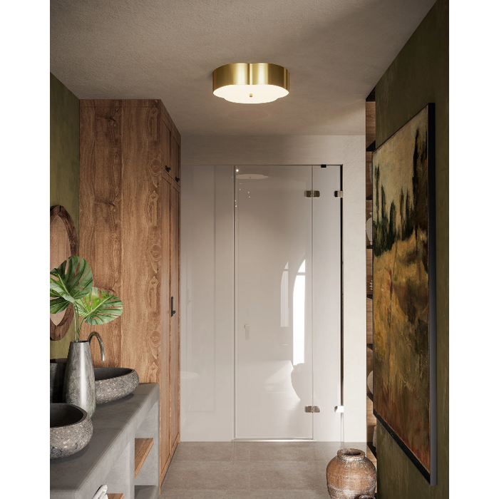 Alora Mood FM566314 Adella 3-lt 14" Flush Mount