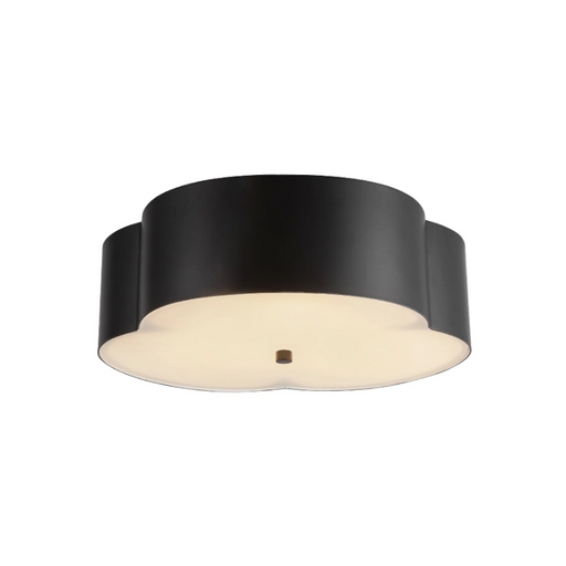 Alora Mood FM566314 Adella 3-lt 14" Flush Mount - Matte Black