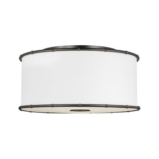 Visual Comfort AF1182 Aldric 2-lt 19" Medium Flush Mount - Aged Iron