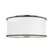 Visual Comfort AF1182 Aldric 2-lt 19" Medium Flush Mount - Aged Iron