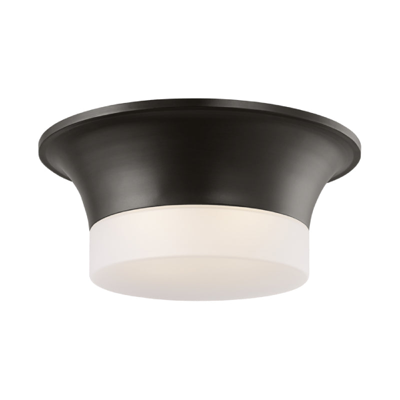 Visual Comfort AF1202 Sina 2-lt 15" Medium Flush Mount - Aged Iron