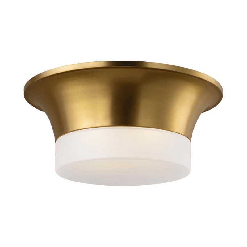 Visual Comfort AF1202 Sina 2-lt 15" Medium Flush Mount - Burnished Brass