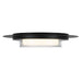 Alteck Lighting AFM0013-3CCT-W Plate 1-lt 16" LED Outdoor Flush Mount, 3CCT Selectable - Sand Black