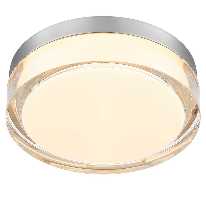 Alteck Lighting AFM0017-3CCT-W Sunspot 1-lt 9" LED Outdoor Flush Mount, 3CCT Selectable