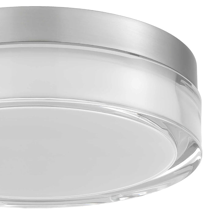 Alteck Lighting AFM0017-3CCT-W Sunspot 1-lt 9" LED Outdoor Flush Mount, 3CCT Selectable