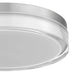 Alteck Lighting AFM0018-3CCT-W Sunspot 1-lt 12" LED Outdoor Flush Mount, 3CCT Selectable - Brushed Stainless Steel