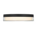 Alteck Lighting AFM0018-3CCT-W Sunspot 1-lt 12" LED Outdoor Flush Mount, 3CCT Selectable - Sand Black