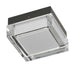 Alteck Lighting AFM0019-3CCT-W Box 5" LED Outdoor Flush Mount, 3CCT Selectable - Sand Black