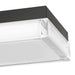 Alteck Lighting AFM0020-3CCT-W Box 8" LED Outdoor Flush Mount, 3CCT Selectable - Sand Black