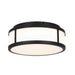 Alteck Lighting AFM0022-3CCT-W Panel Round 1-lt 10" LED Outdoor Flush Mount, 3CCT Selectable