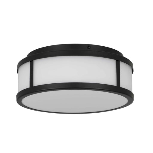 Alteck Lighting AFM0022-3CCT-W Panel Round 1-lt 10" LED Outdoor Flush Mount, 3CCT Selectable