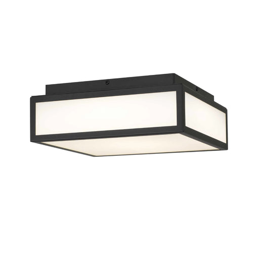 Alteck Lighting AFM0024-3CCT-W Panel Square 1-lt 10" LED Outdoor Flush Mount, 3CCT Selectable