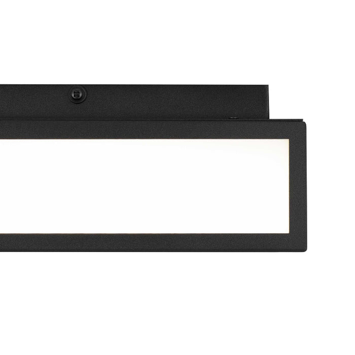 Alteck Lighting AFM0024-3CCT-W Panel Square 1-lt 10" LED Outdoor Flush Mount, 3CCT Selectable