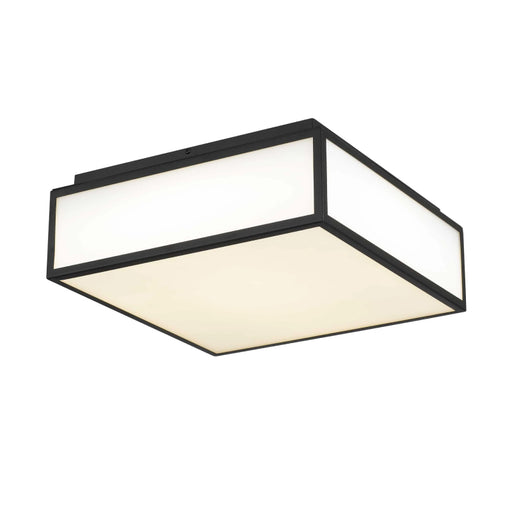 Alteck Lighting AFM0025-3CCT-W Panel Square 1-lt 14" LED Outdoor Flush Mount, 3CCT Selectable