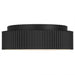 Alteck Lighting AFM0064-5CCT-W Channel 9" LED Outdoor Flush Mount, 5CCT Selectable - Sand Black