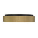 Alteck Lighting AFM0065-5CCT-W Channel 13" LED Outdoor Flush Mount, 5CCT Selectable - Painted Brass