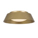 Alteck Lighting AFM0066-5CCT-W Pez 1-lt 11" LED Outdoor Flush Mount, 5CCT Selectable - Painted Brass