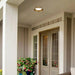 Alteck Lighting AFM0066-5CCT-W Pez 1-lt 11" LED Outdoor Flush Mount, 5CCT Selectable - Painted Brass