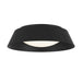 Alteck Lighting AFM0067-5CCT-W Pez 1-lt 15" LED Outdoor Flush Mount, 5CCT Selectable - Sand Black