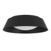Alteck Lighting AFM0067-5CCT-W Pez 1-lt 15" LED Outdoor Flush Mount, 5CCT Selectable - Sand Black