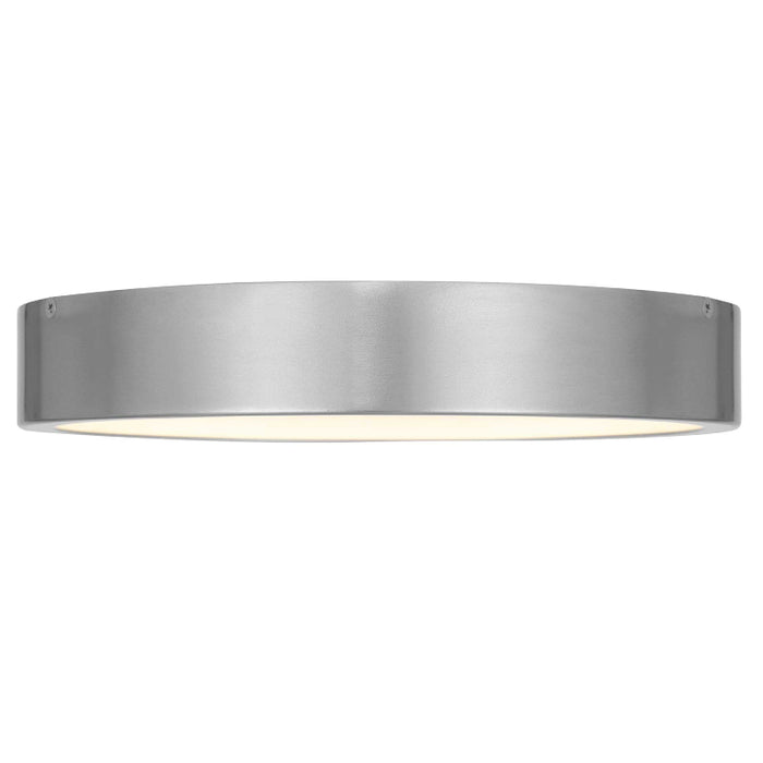 Alteck Lighting AFM0068-5CCT-W Stellar 1-lt 11" LED Outdoor Flush Mount, 5CCT Selectable - Brushed Aluminum
