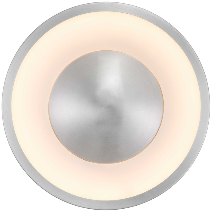 Alteck Lighting AFM0069-5CCT-W Stellar 1-lt 14" LED Outdoor Flush Mount, 5CCT Selectable