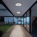 Alteck Lighting AFM0069-5CCT-W Stellar 1-lt 14" LED Outdoor Flush Mount, 5CCT Selectable