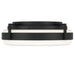 Alteck Lighting AFM0086-5CCT-W Ted 1-lt 15" LED Outdoor Flush Mount, 5CCT Selectable