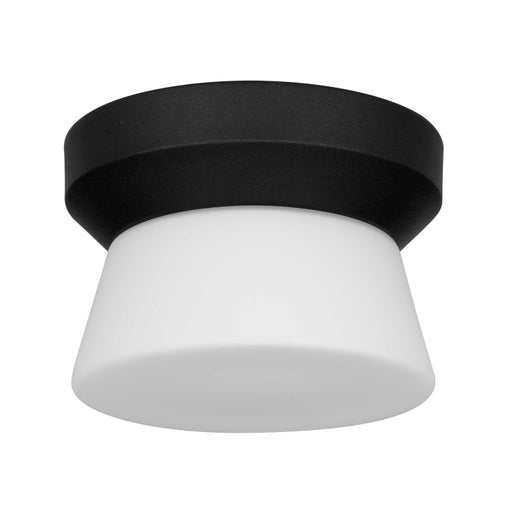 Alteck Lighting AFM0147-3CCT-W Skirt 1-lt 7" LED Outdoor Flush Mount, 3CCT Selectable