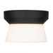 Alteck Lighting AFM0147-3CCT-W Skirt 1-lt 7" LED Outdoor Flush Mount, 3CCT Selectable
